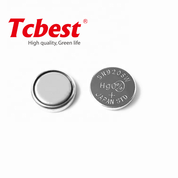 Батарейка-таблетка SR920 (371) 1.55V серебряно-оксидная
