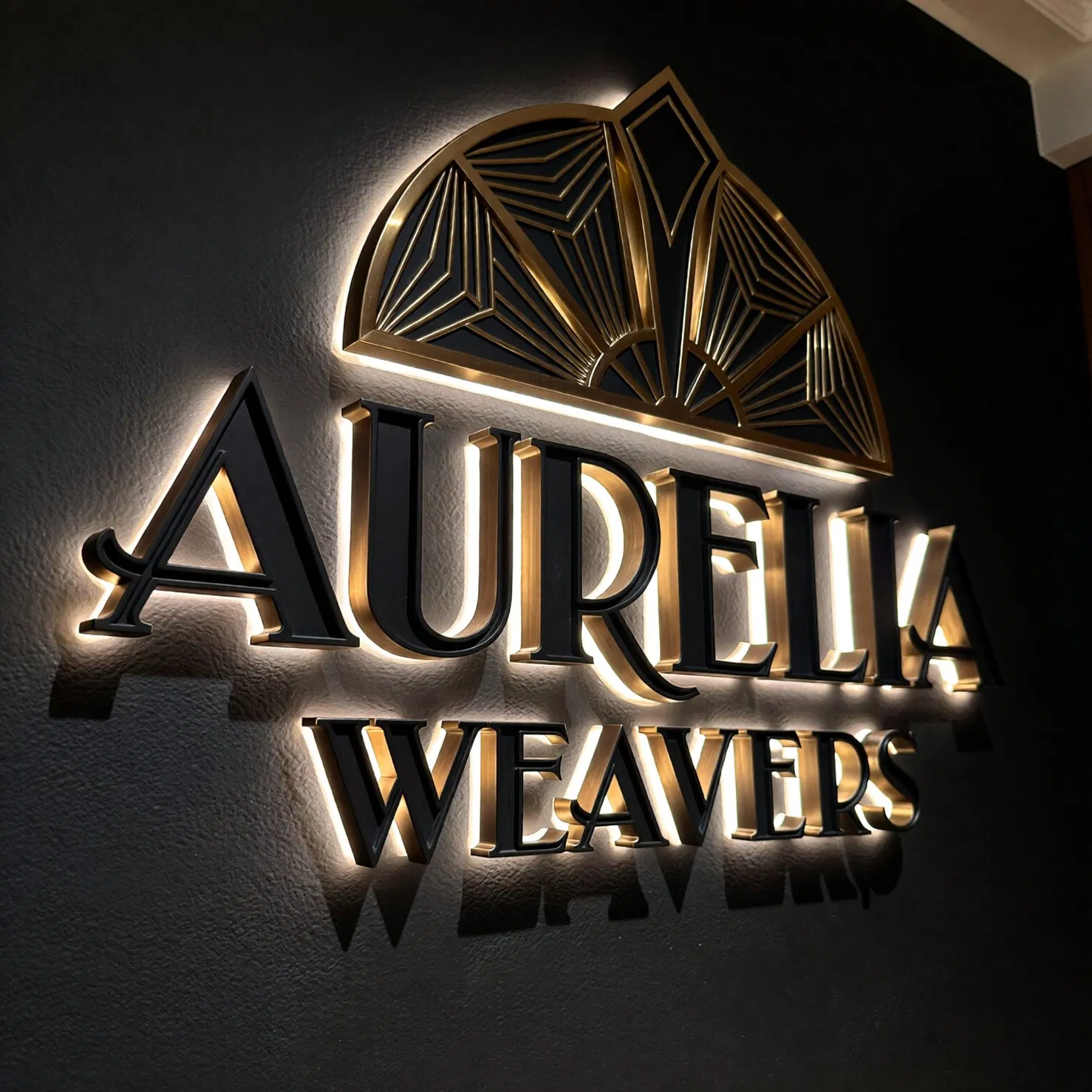 Customizable 3D Stainless Steel LED Sign with Eye-Catching RGB Colors