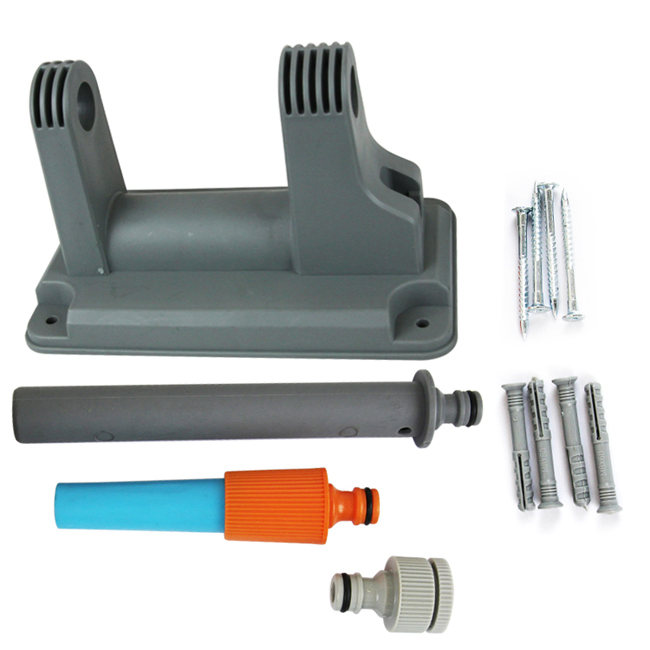 Seesa Auto Rewind Elastic Flexible Garden Water Hose Reel Pipe Set