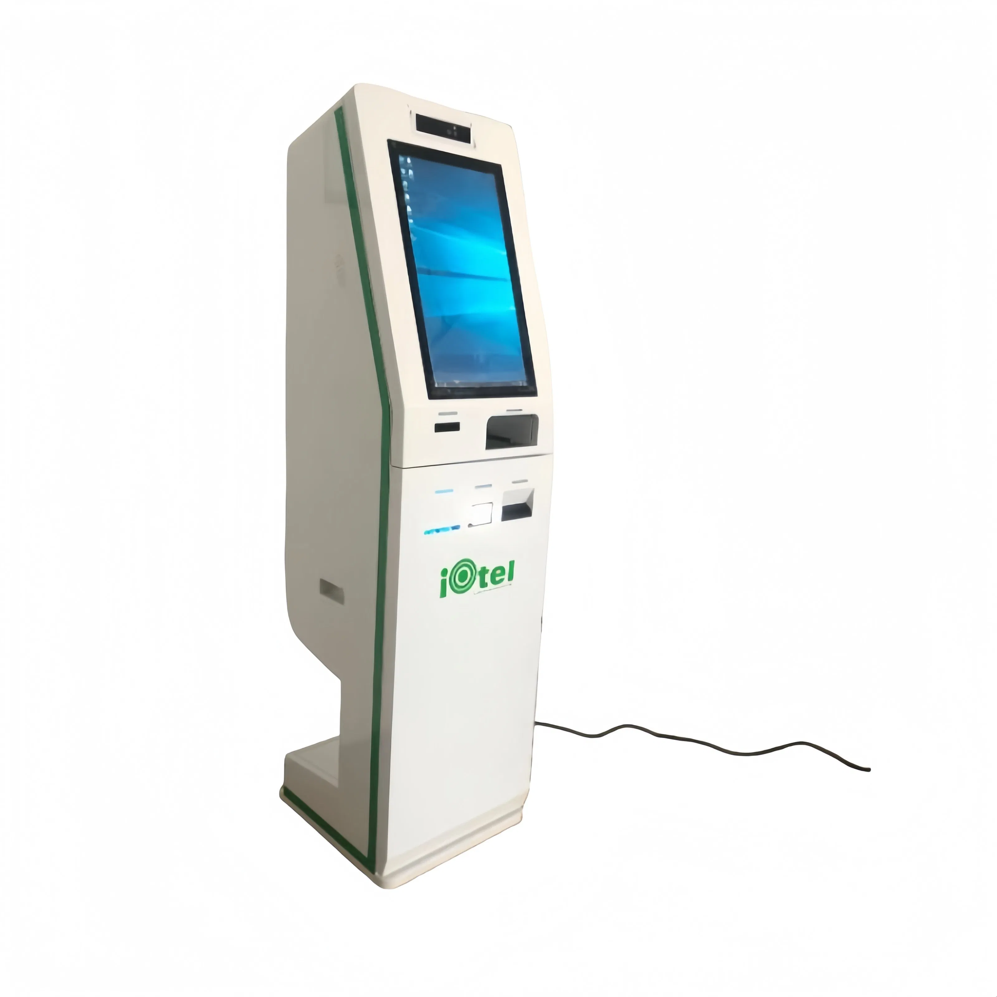 Automatic Hotel Kiosk Self Booking Card Dispensing Ticket Printing Check out Machine