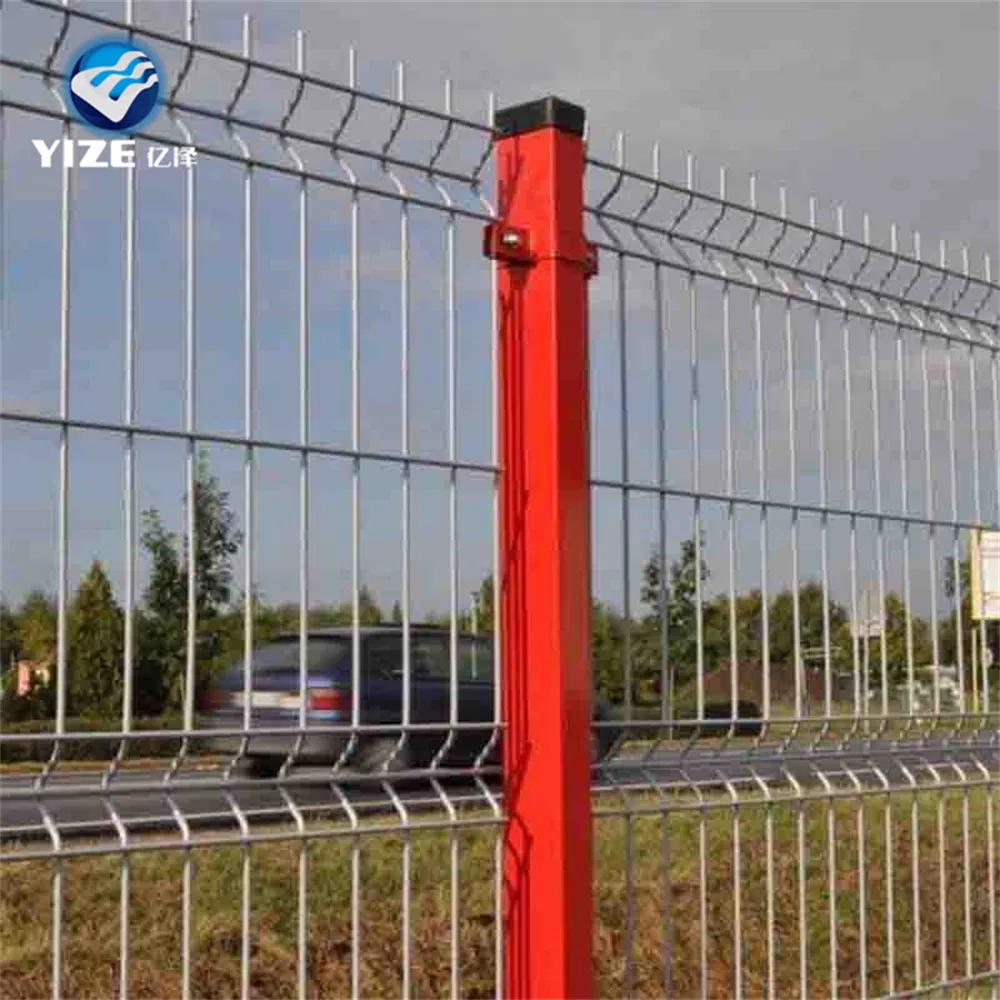 High Quality Durable 3D Welded Curved Wire Mesh Fencing