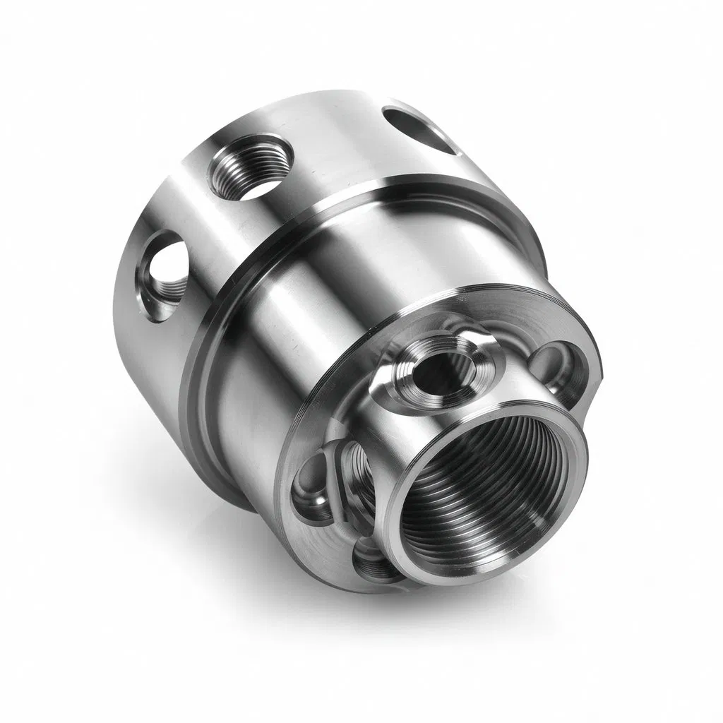 Гидравлические фитинги и детали труб на заказ с ЧПУ