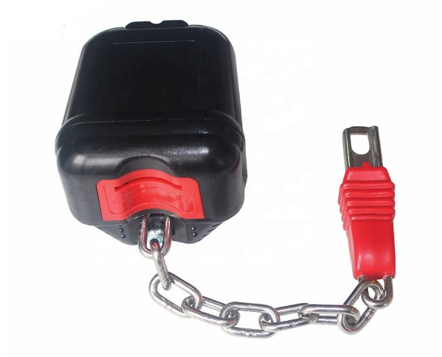 L103 Shopping Trolley Cart Coin Lock with Key Chain, Supermarket Trolley Lock