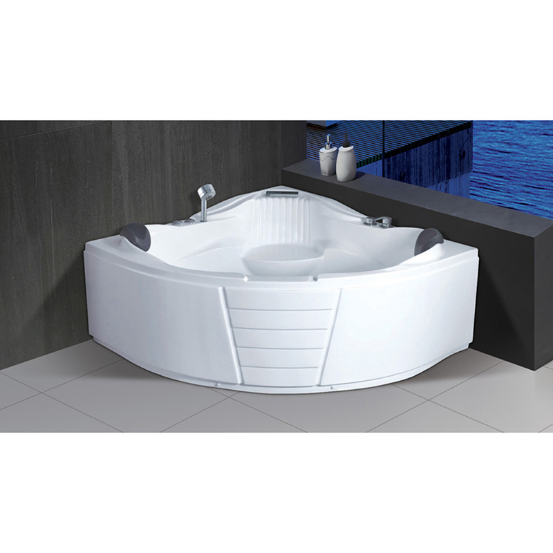 Встраиваемая акриловая ванна с душем и сливом