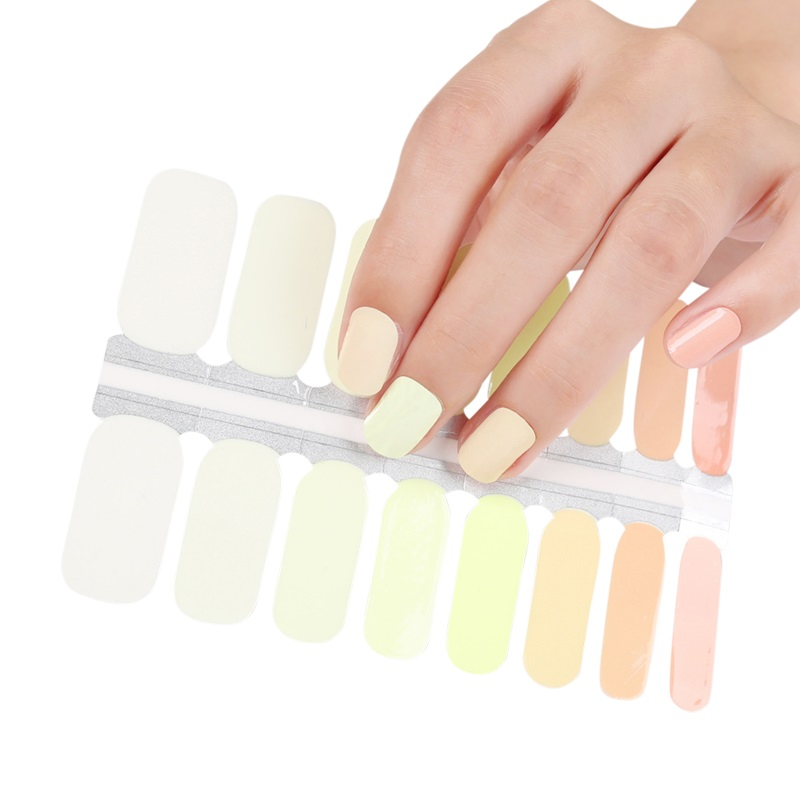 Finger Care French Style Self Adhesive Full Cover Nail Art Sticker