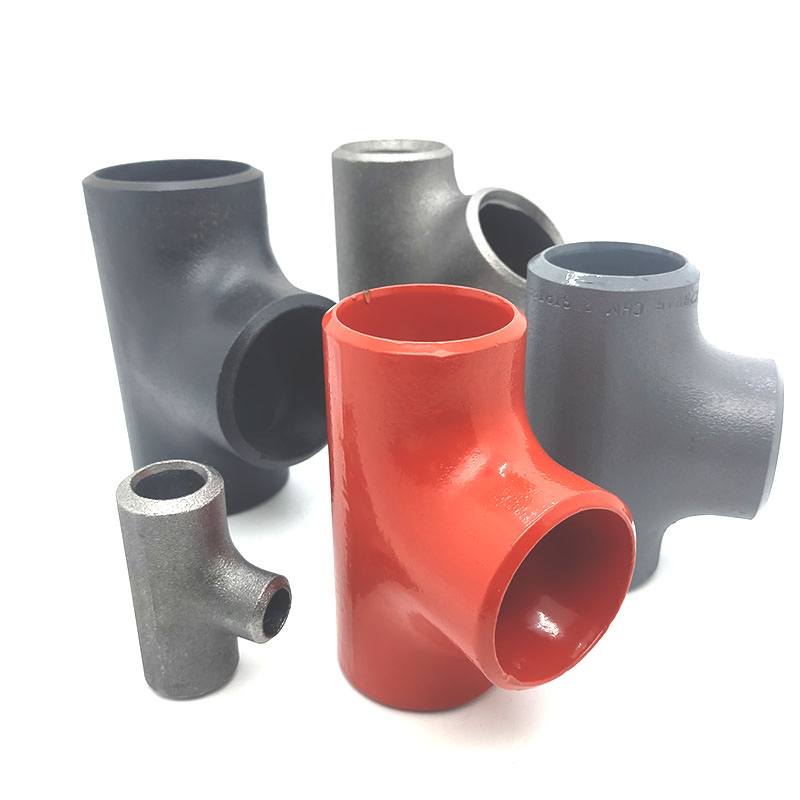 High-Density Polyethylene 321 Stainless Steel Butt Weld Pipe Fittings Tube Equal Tee