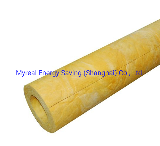 DN500 Glass Wool Insulated Fire Resistant Heat Resistant Thermal Isolated Steam Glasswool Pipe in China