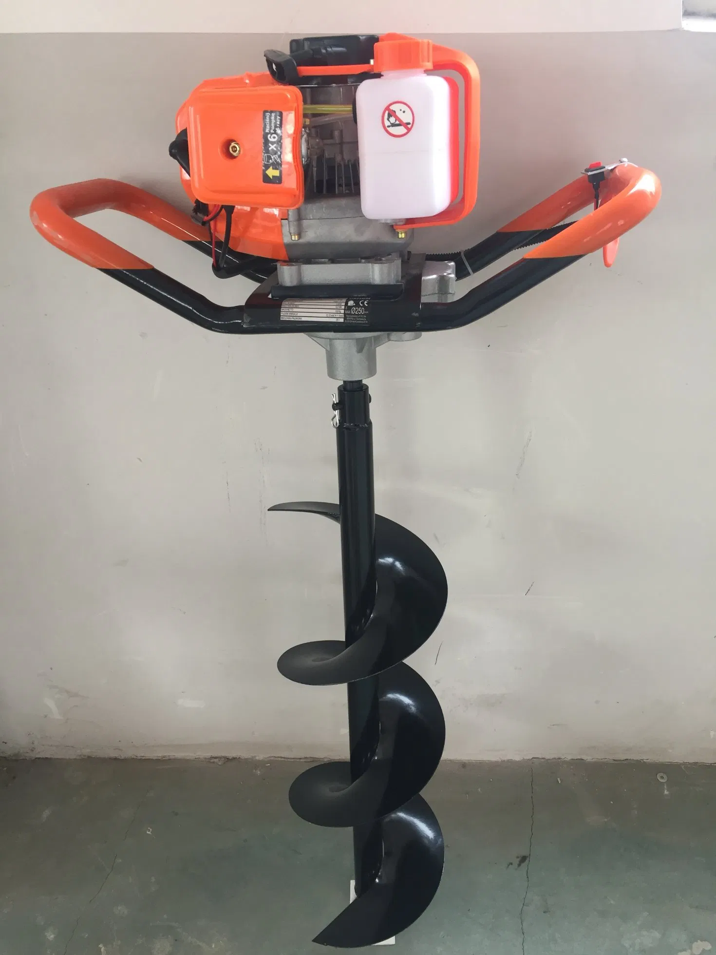 49cc Earth Auger Bits Manufacture by China Factory Portable- Light Weight, Easy to Carry Do The Wild Field Operationsin