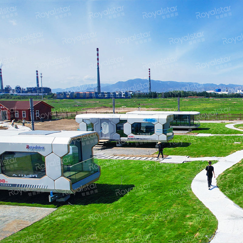 Portable Foldable Space Capsule House R38 Office Hotel Chalet Deluxe Camp Module Room Moveable Water Proof