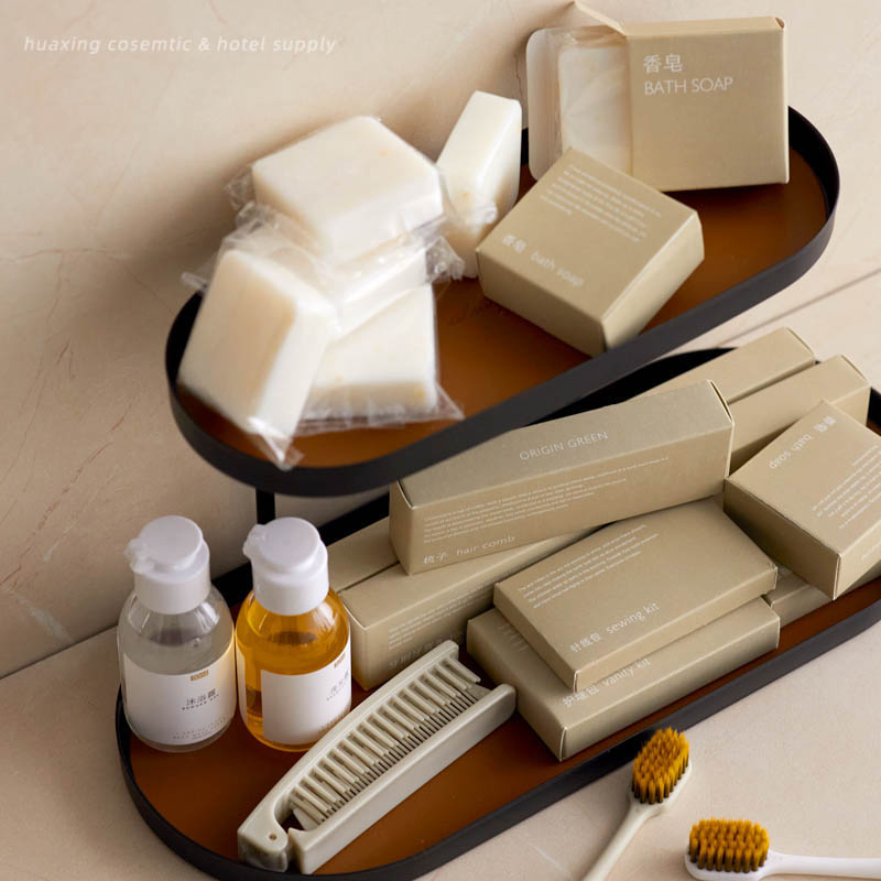 Premium Hotel Amenity Collection with Private Logo and Quality Certifications