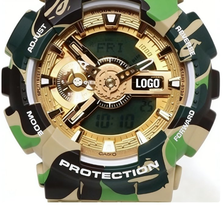China Quartz Watch Good Quality Fashion Mens Gold Digital Watch From Factory Wholesale