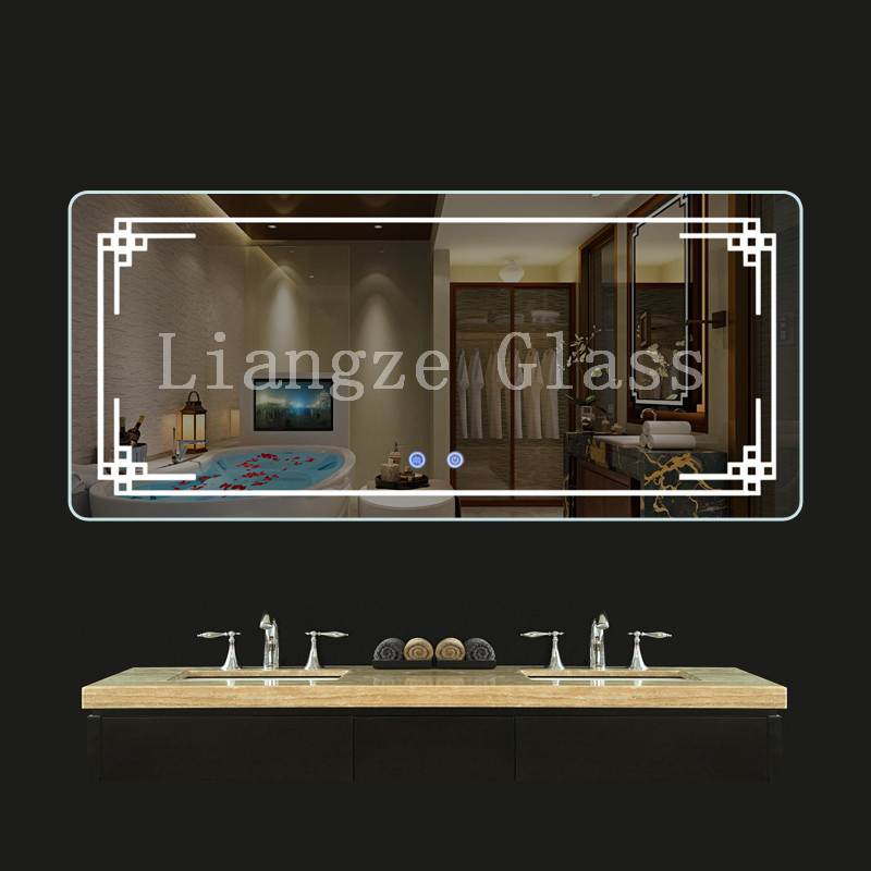 Modern Customizable LED Smart Mirror for Stylish Bathrooms