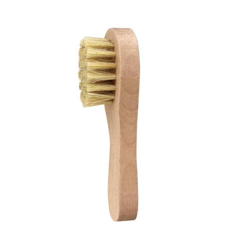 Customized Cleaning Brush High Quality Wooden Block Hair Brush Shoe Brush