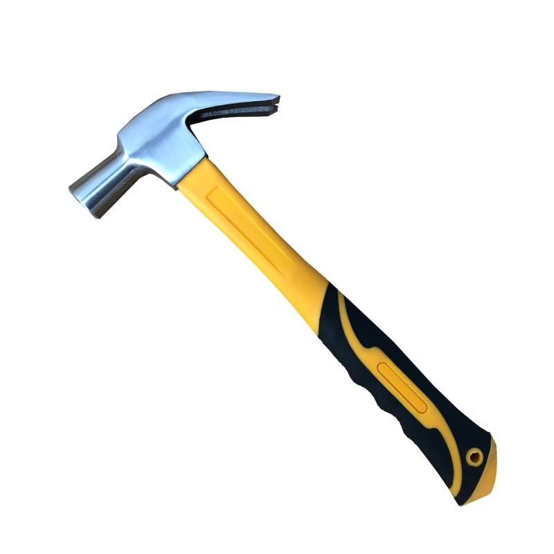 High Quality Claw Hammer Forged with Nail Holder Air Cushion Handle