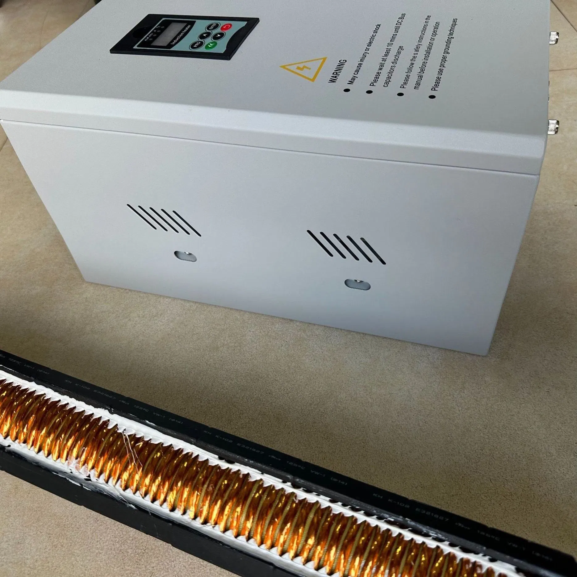 1688 220-380V Hot Water Electric Heater Electromagnetic Boiler CE Induction Coil Heater