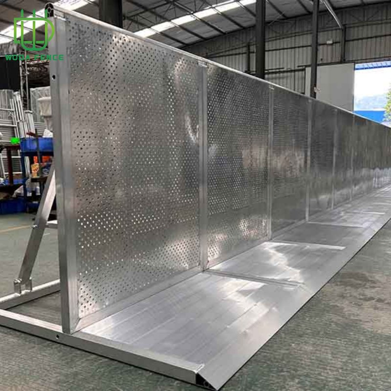 Aluminum Crowd Control Barrier Mojo Barricade Fence