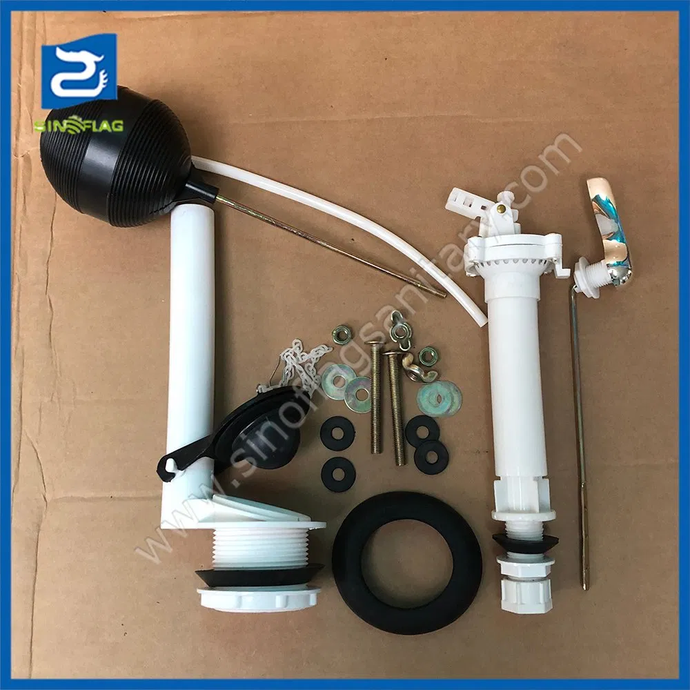 Mexico Two Pieces Wc Flush Drain Valve Toilet Kits