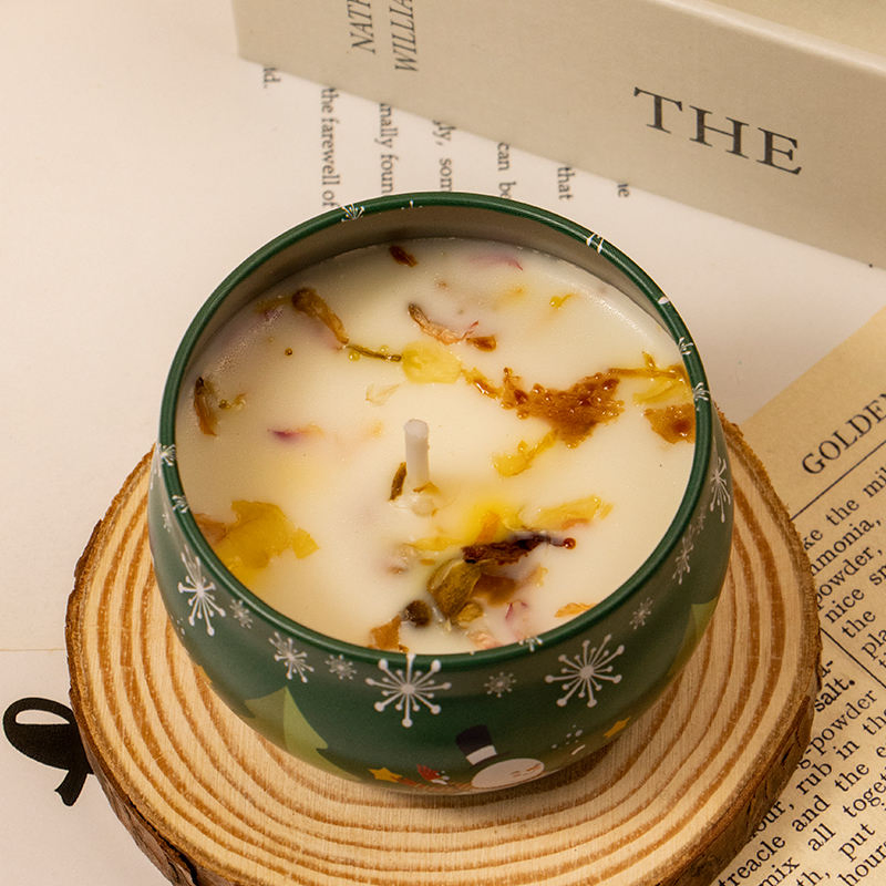 Christmas Candle Soy Wax Natural Candles Scented Luxury Velas Aromaticas Al Por Mayor