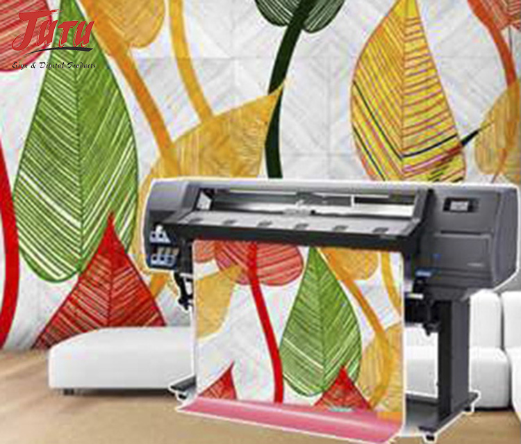 Jutu Embossing Wall Paper Digital Printing Wallpaper Self Adhesive Wallpaper