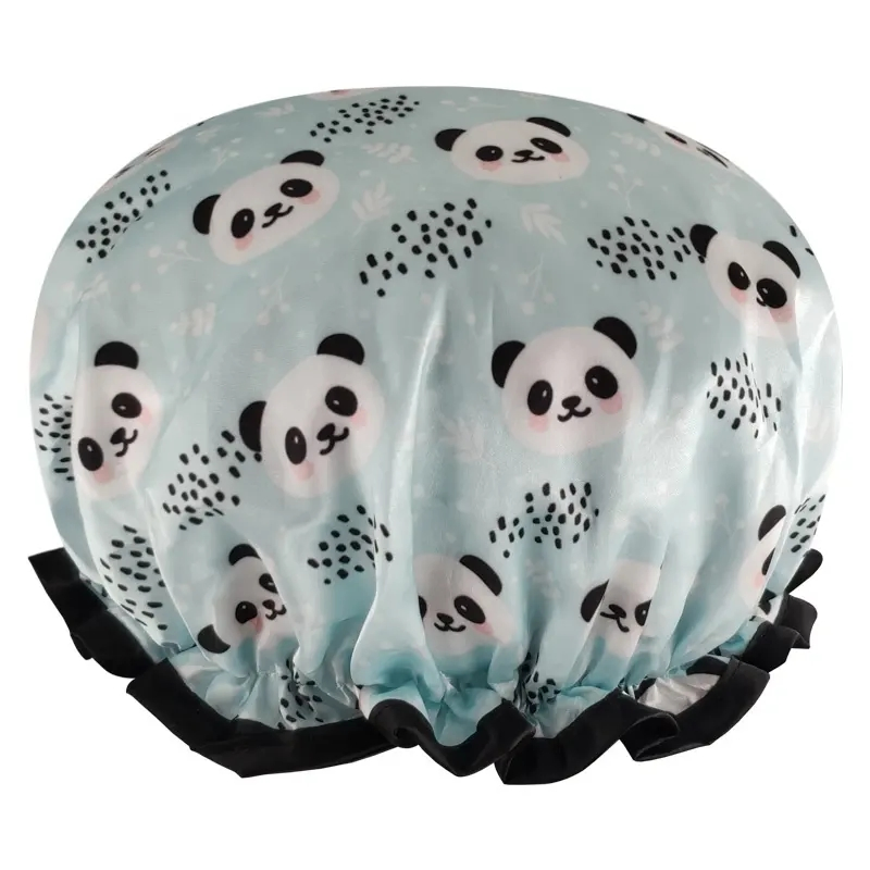 Cute Shower Cap Funny Cartoon Shower Bath Hair Waterproof Caps