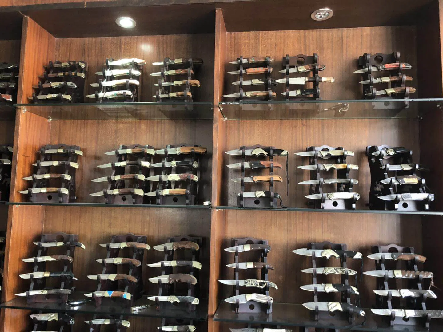 Hunting Fixed Blade Knife with Different Material for Handle