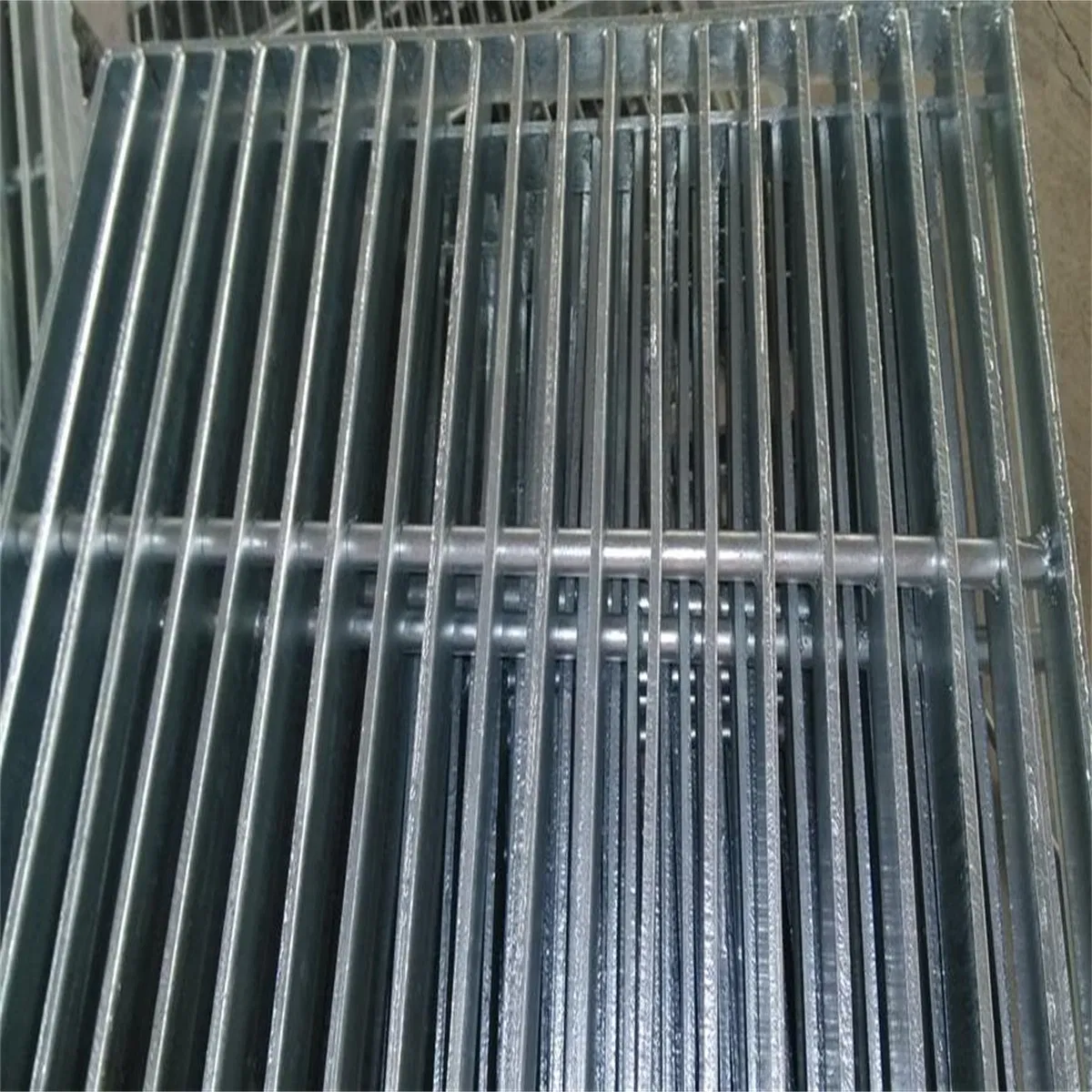 Mild Steel Grid / Stainless Steel Bar Floor Grating for Dairy Installation