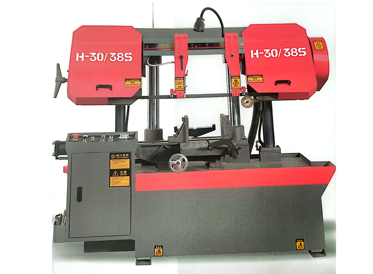 Станок ленточнопильный горизонтальный полуавтоматический по металлу