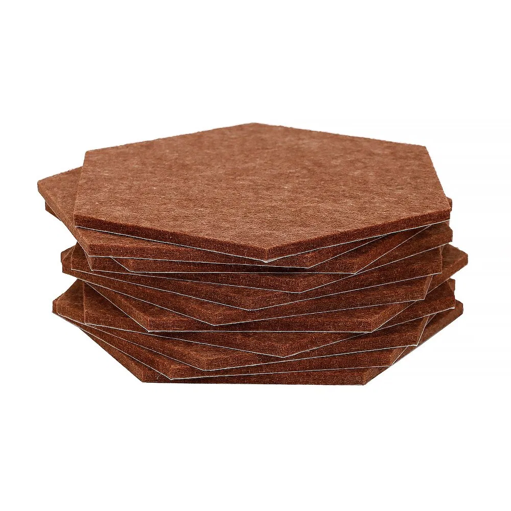 Hexagon Felt Acoustic Panels for Wall Decoration