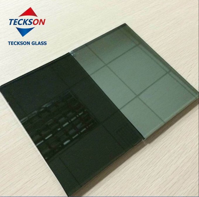 5 mm Dark Grey Tinted Float Glass for Windows & Doorr