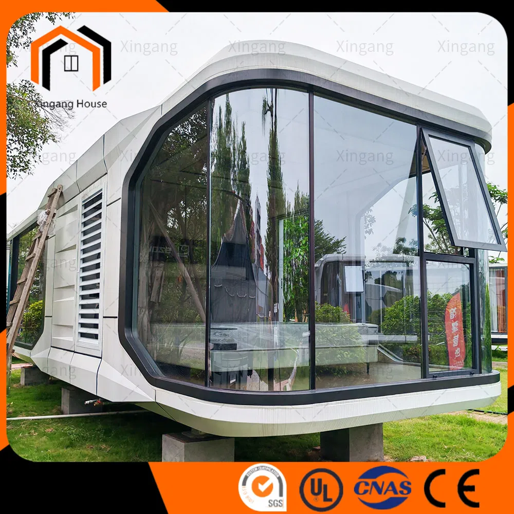 Prefabricated Apartment Prefabricated House Modern Prefabricated House Building House Sandwich Panel Container Space Capsule Modular Prefabricated House