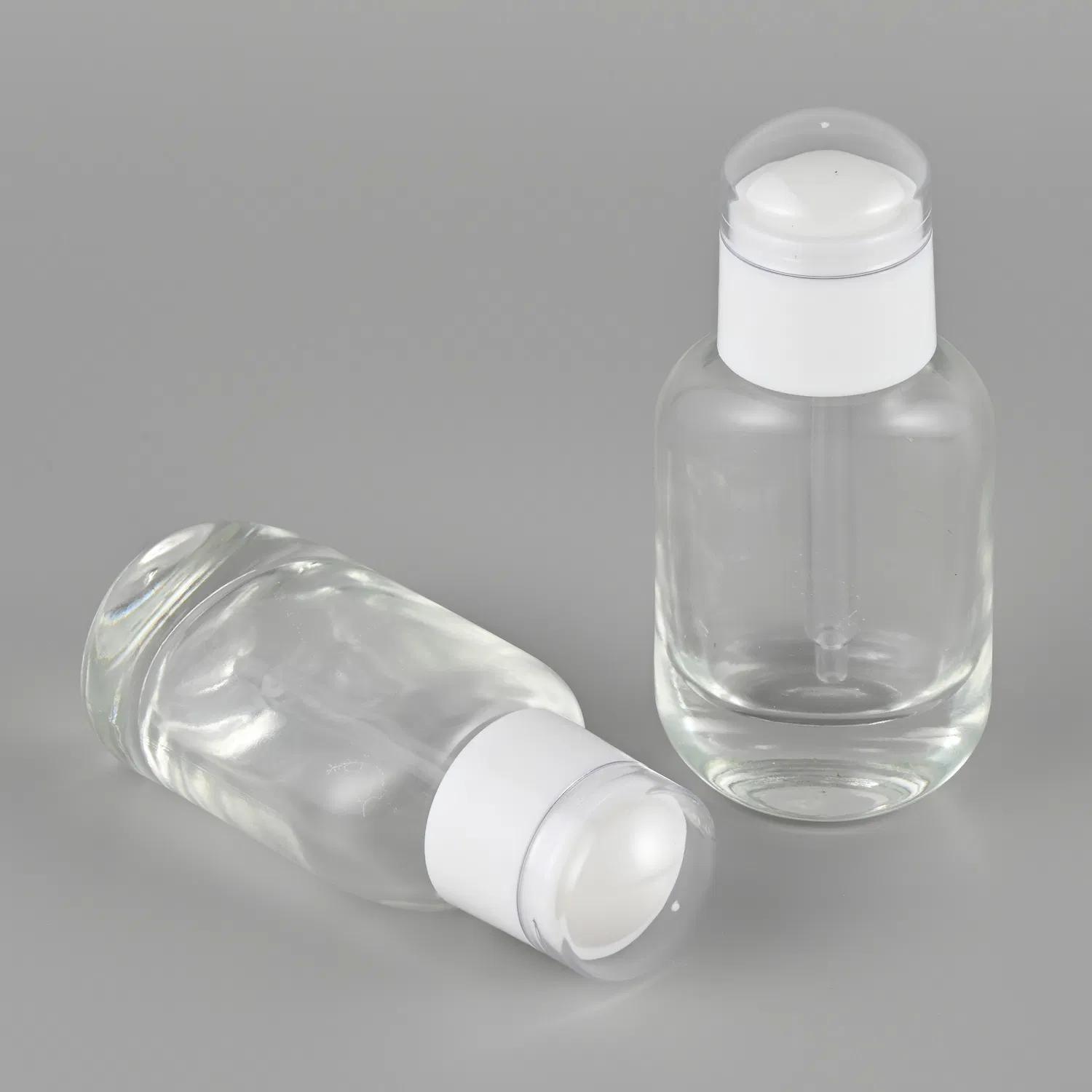 Transparent Bright Round Glass Dropper Bottle for Essential Oil 30ml 15ml Glass Oil Dropper Bottles