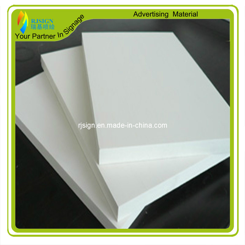 Expanded Display White PVC Foam Board Made in China