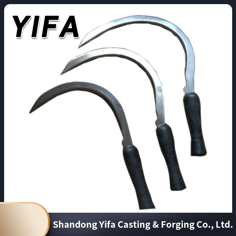 Agricultural Tool Carbon Steel Farming Garden Cutting Grass Tooth Purning Sickle