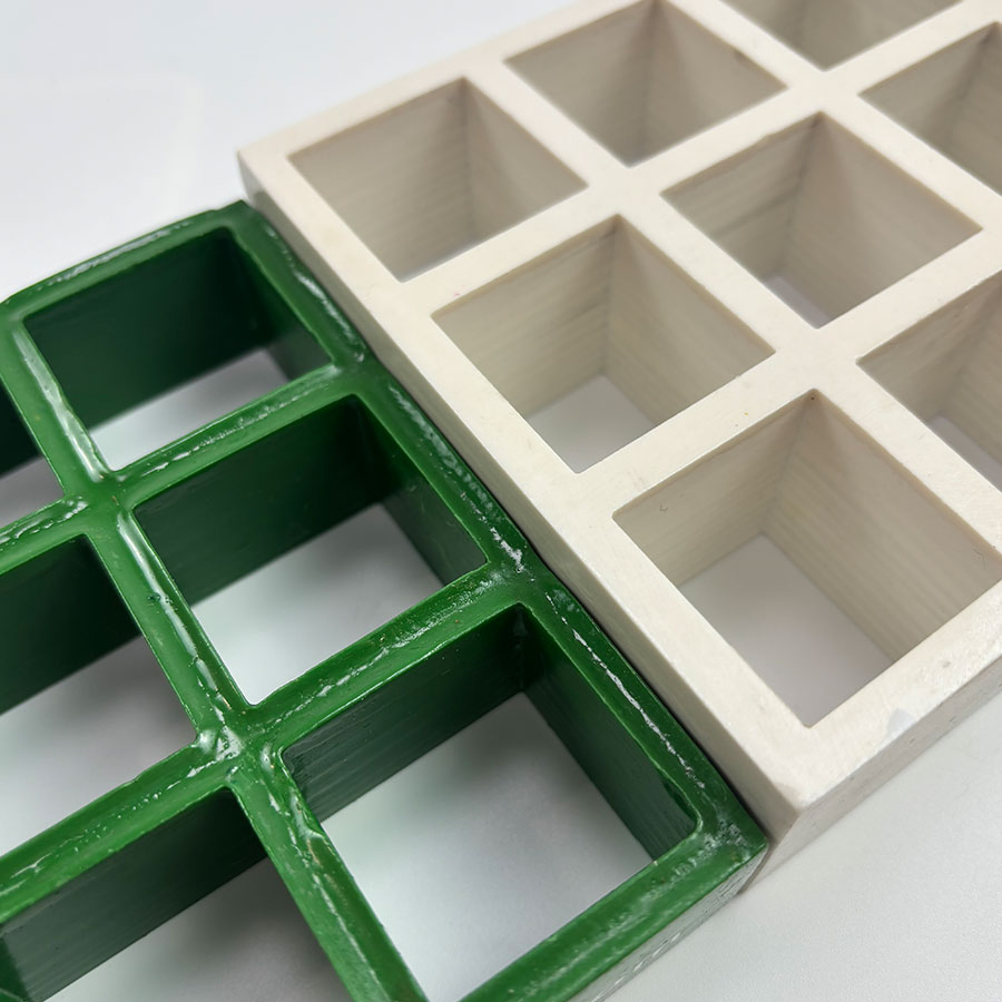 Tianfu Lightweight Aesthetic Eco Friendly Fiberglass Products Industrial Grade Material FRP Grate Molded Grating