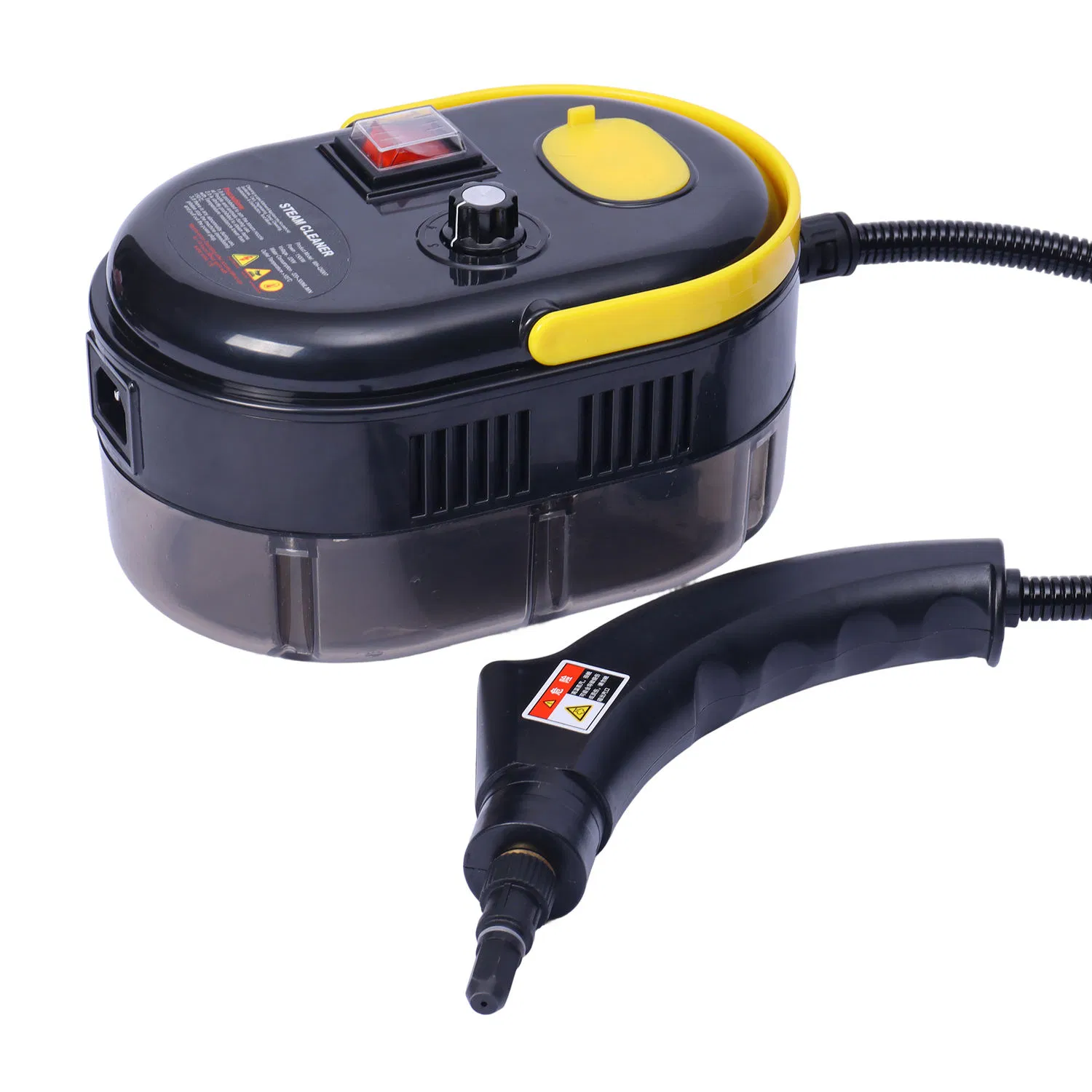 Handheld Steam Cleaner 1200W High Temperature High Pressure Portable Steam Cleaner with 3 Brush Heads for Car Kitchen Bathroom