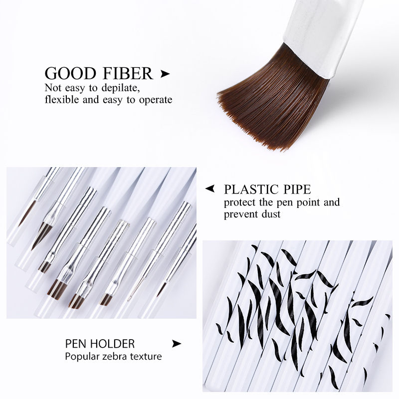 Art Acrylic Liquid Powder Nail Brush Nail