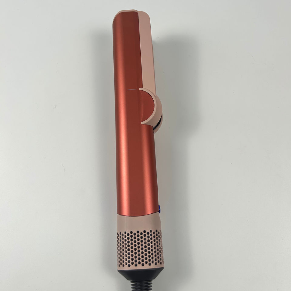 The 2025 High-Quality Ht01/HS06 Hair Dryer and Straightening Machine, Blue /Coppe 2-in-1 Electric Iron with LCD Display, Newly Released