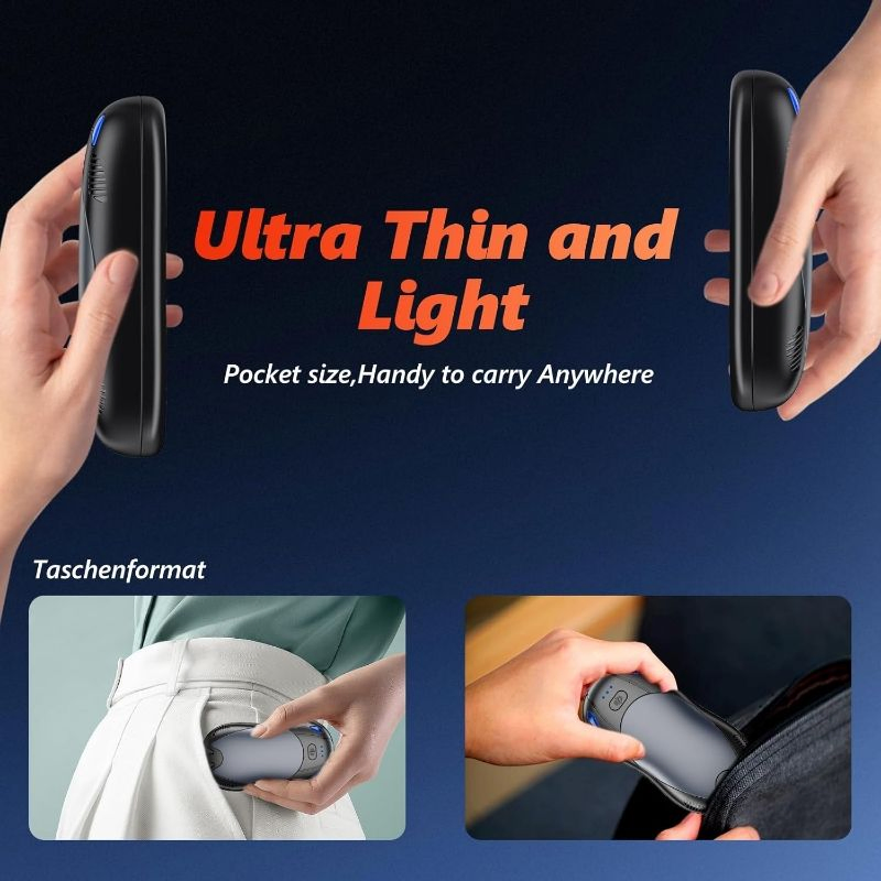 Mini Heaters USB Hand Warmers 2 Pack Magnetic Electric Hand Warmer Rechargeable