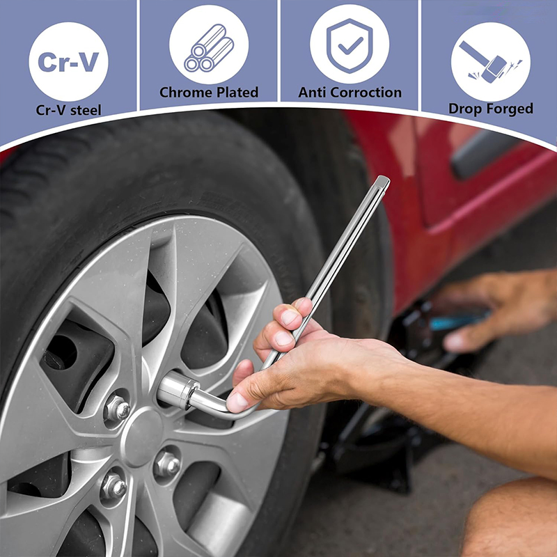 1/2 Inch Drive Hardware Tool Impact Socket Accessories L-Shape Handle