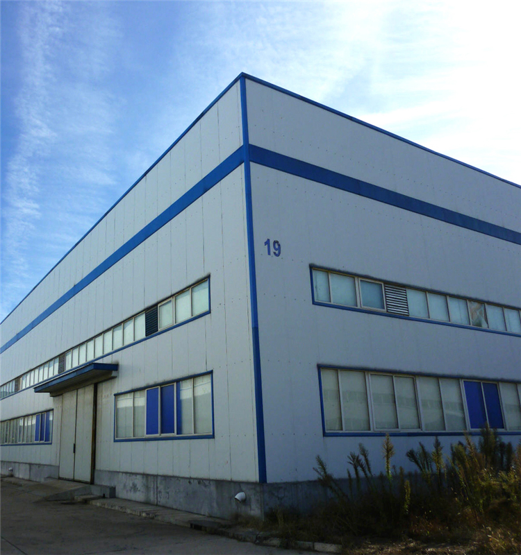 Double Slope Design Storage Shed Workshop Pre- Engineering Steel Structure Building