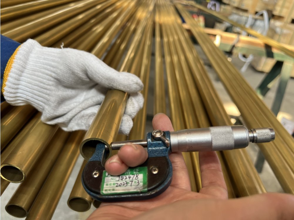 B111 High Purity Phosphorus Deoxidized Copper Alloy Tube for Fabrication and Construction