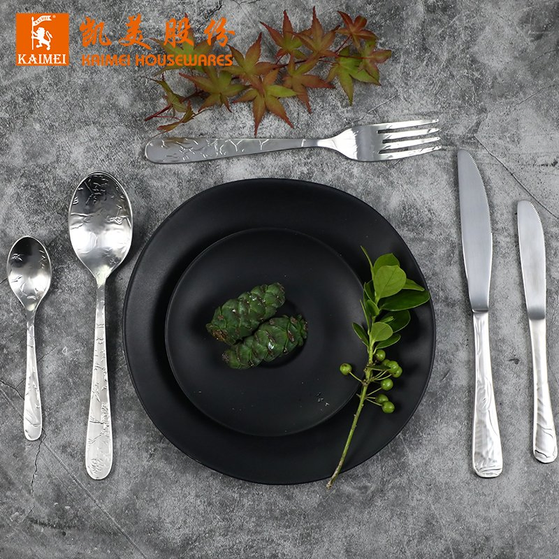 Supply Retailer Wholesale Bulk Golden Plated Stainless Steel Cutlery Set, Kitchen Fork Spoon Knife