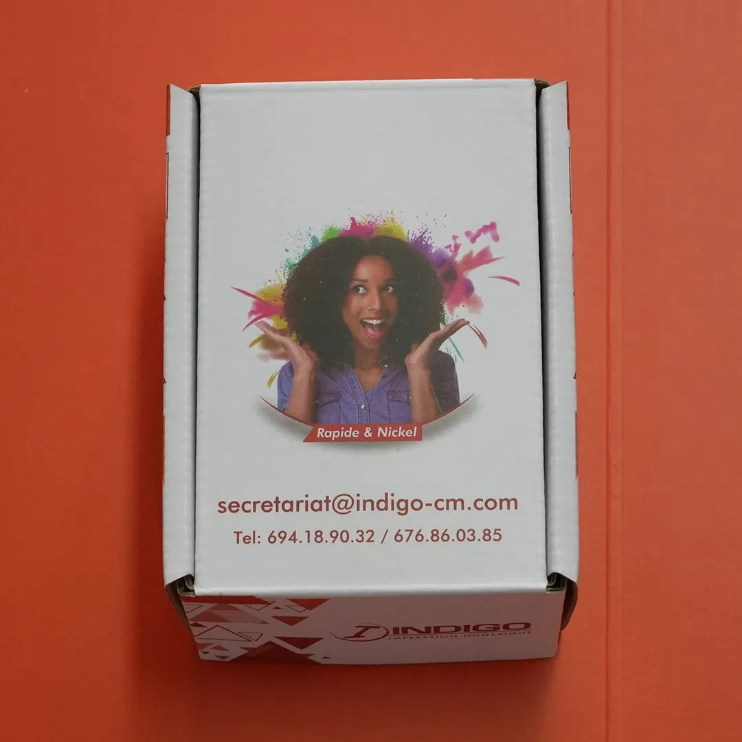 Gold Foil Logo Black Paper Packing Box Heavy Duty Corrugated Custom Shipping Box for Clothes