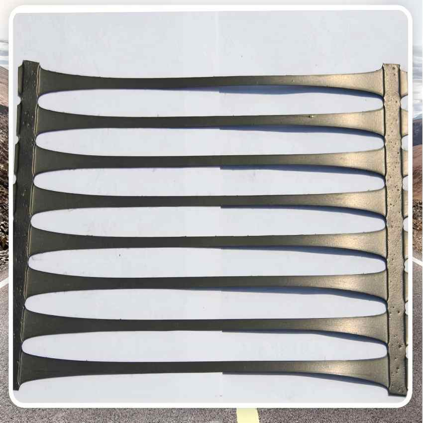 OEM Polyester Material Fiberglass Geogrid for Construction Projects