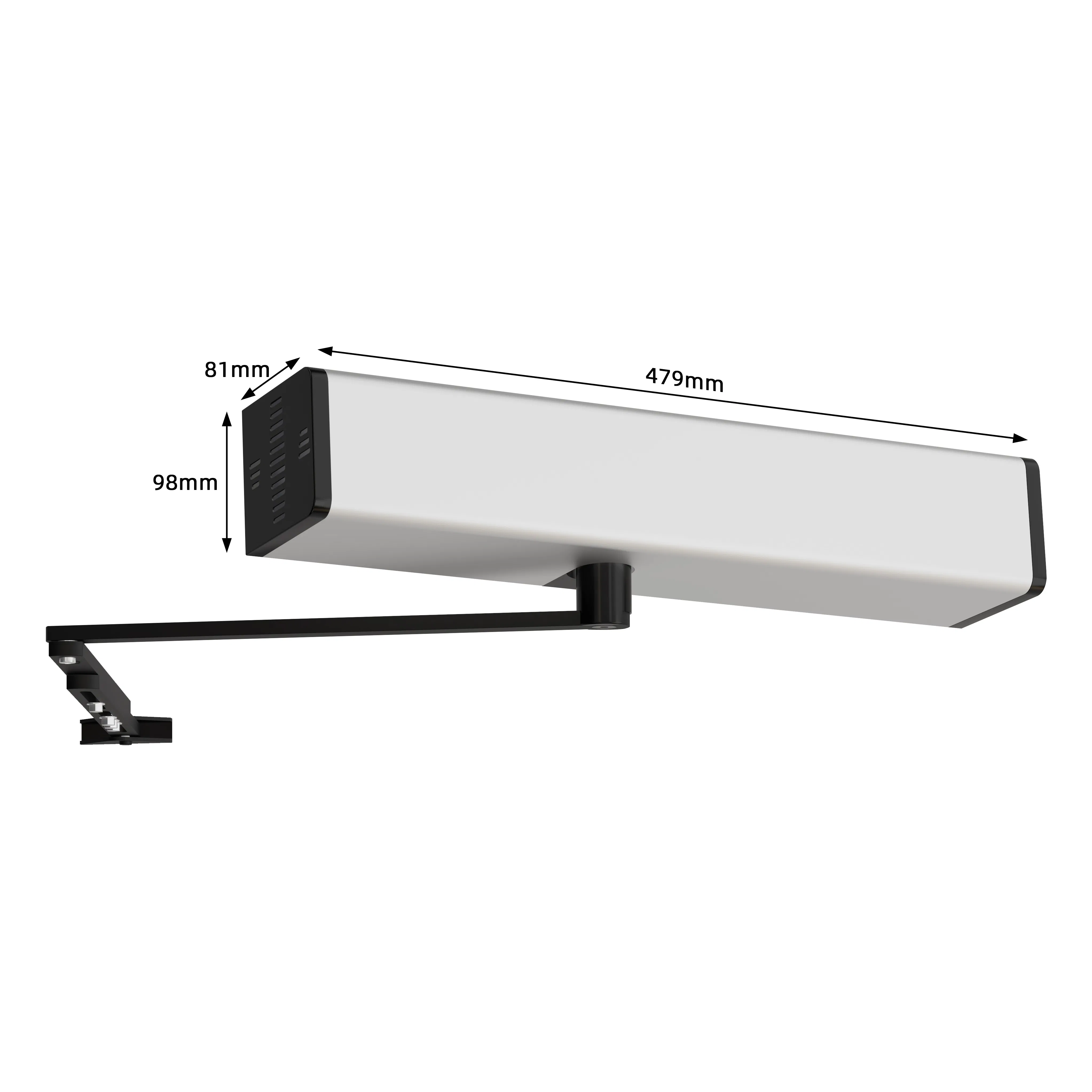 Swing Door Operator for Indoor Use for Key Card Smartphone-Horizontal Mounting