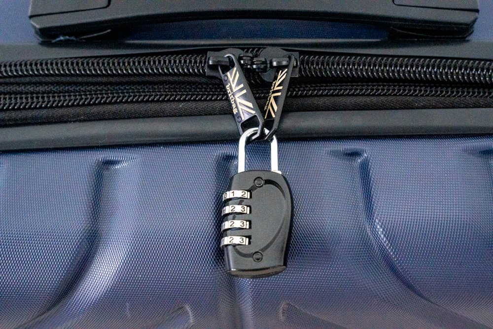 Security Luggage Padlock 4-Digit Combination Password Lock Padlock