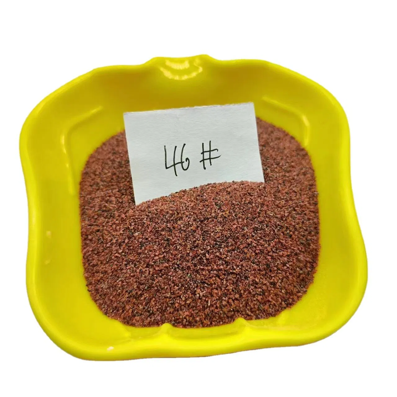 High Hardness Garnet Abrasives Sand Water Knife Cutting Aluminum Oxide Grits Shape