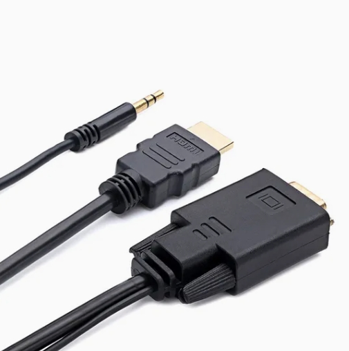 Адаптер HDMI-VGA с аудио, 1.8 м