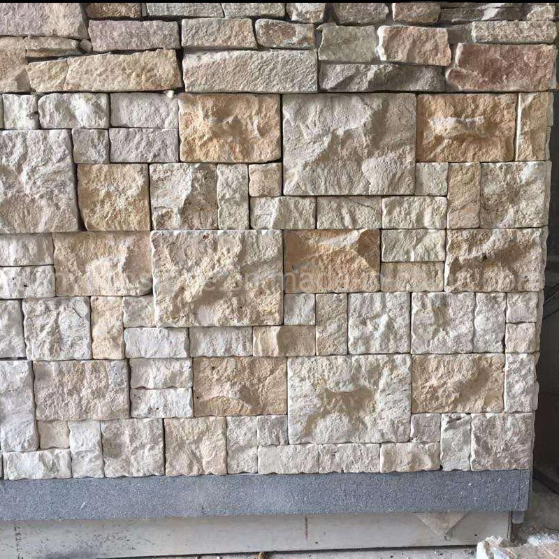 Honed Beige Limestone Countertops Floor Tile Paving Stone Limestone Stepping Stones