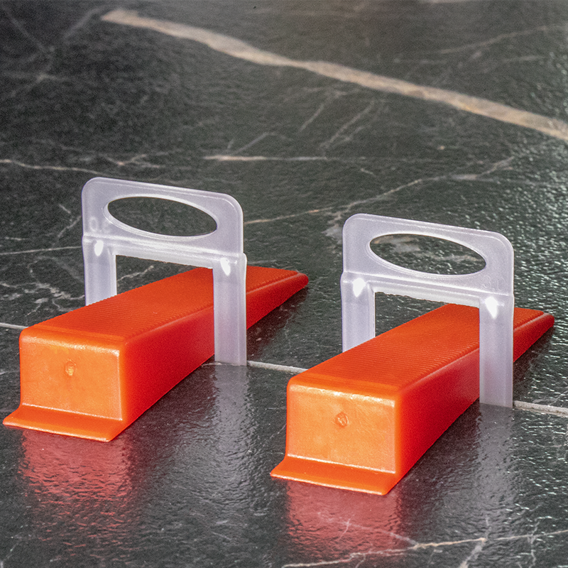 Reversible Tile Leveling Spacer Clips for Porcelain for Bathroom Ceramic Tile